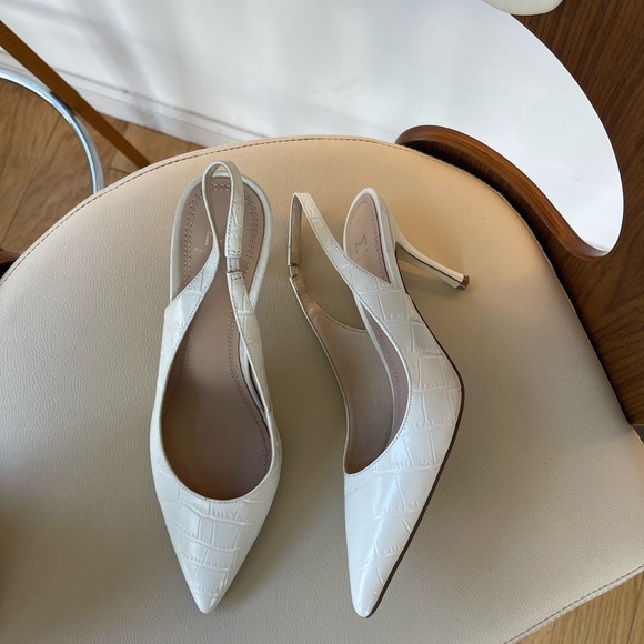 Marc Fisher Shoes - Marc Fischer Pump Slingback white